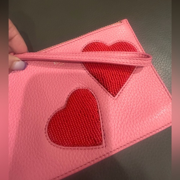 Kate Spade On Purpose Beaded Heart Wristlet - Picture 5 of 7